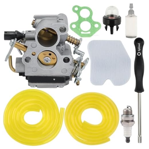 Hipa 235 Carburetor for Husqvarna 235 235E 240 240E 236E Husky Saw Chainsaw Parts Carb Replaces 586936202 545072601 574719402 with Filter