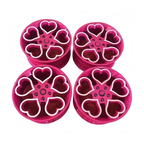 Forged Pink Purple Heart Wheels 20 Inch