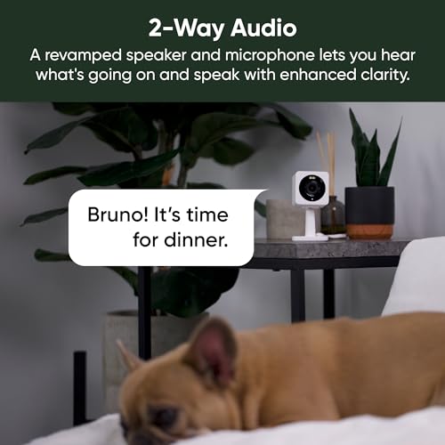 Cámaras de Seguridad WYZE Wi-Fi: Hogar, Visión Nocturna, Audio 2 Vías