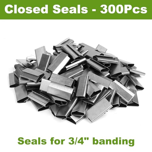 U.S. SOLID Stahl-Umreifungsset, Werkzeugset, Palettenverpackungs-Umreifungsset für 19 mm Stahlbänder - Spanner, Versiegeler, Schneider für Stahlmetall-Umreifung