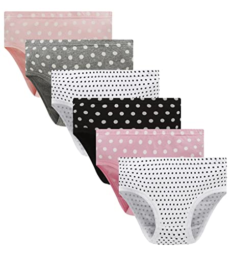 Image of Barara King Little Girls Soft 100% Cotton Underwear Toddler Panties Big Kids Undies