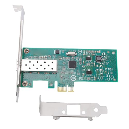 Tarjeta de Red Zyyini PCIe 1Gbps, Adaptador SFP Puerto Único de Fibra Ethernet con Controlador 210AT, Conectores Chapados en Oro, para Sistemas Windows y Linux VMware ESXi miniatura 1