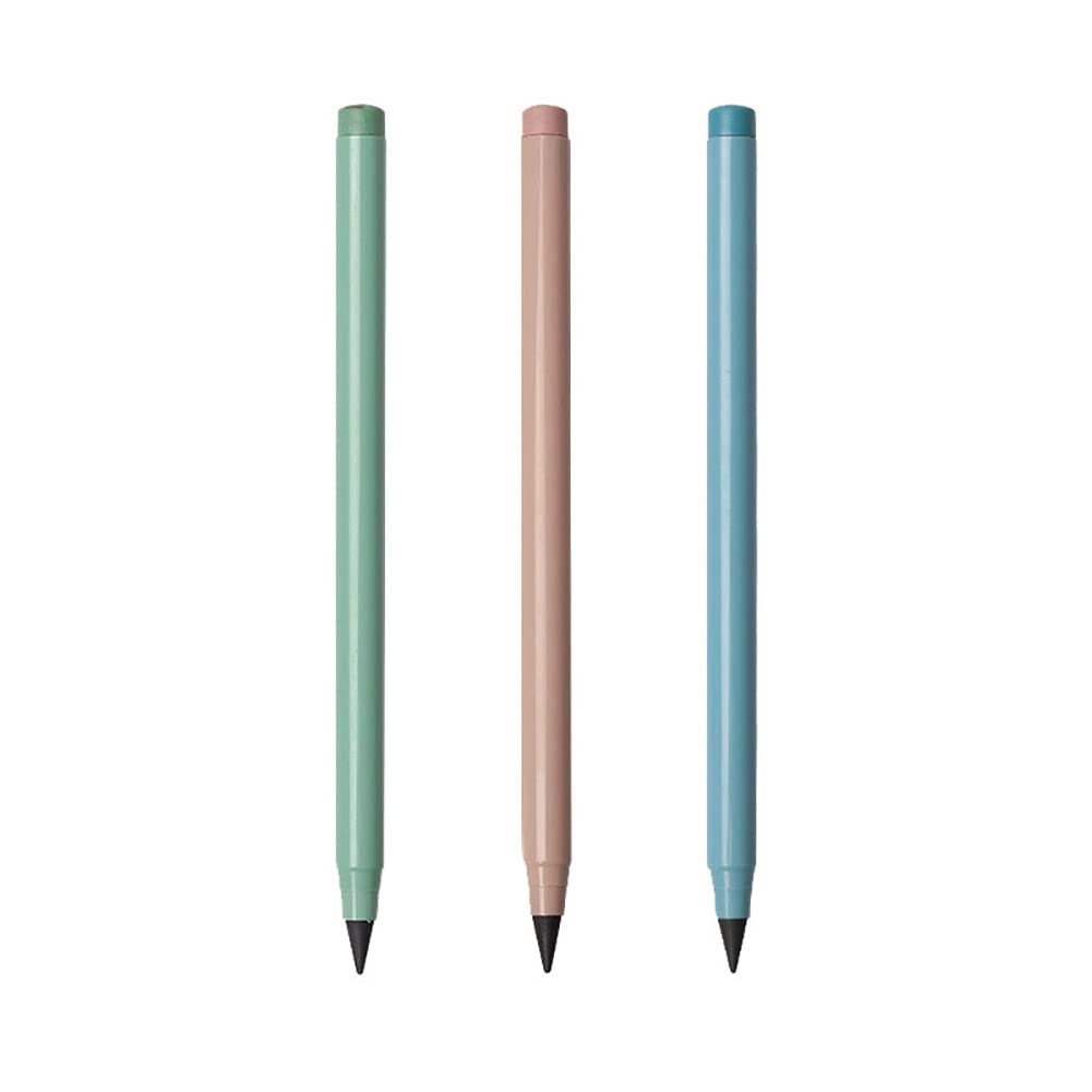 Uposao 3Pcs Everlasting Pencil Inkless Portable Infinity Pencil Eternal Pen Inkless Pen For Writing,Drawing,Students Home Office Supplies