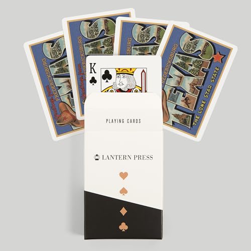 Lantern Press Baraja de Poker 52 Cartas Fredericksburg Texas miniatura 6
