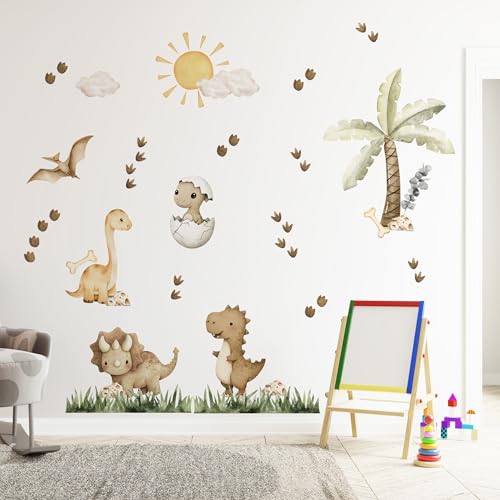 Vinilos decorativos dinosaurios grandes para pared miniatura 4