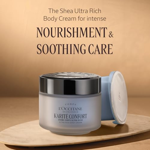 Image of L'Occitane Ultra Rich Body Cream Refill : Reduce Waste | Moisturize | Nourish | With Organic Shea Butter | Sensitive-Skin | Vegan | Jasmine Scent