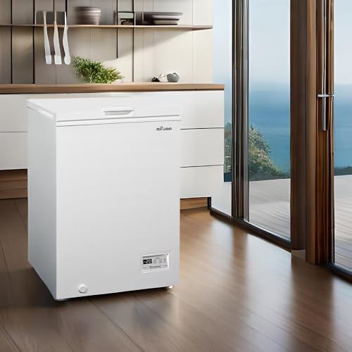 Nilson Congelador Horizontal Blanco NCH1001EDC. Capacidad 98 Litros, Dual Cooling, 4 Star, Modo Super Congelación, Tecnología Cíclica, Puerta Abatible, 1 Cesta, Bajo nivel Sonoro, Clase E - imagen 4