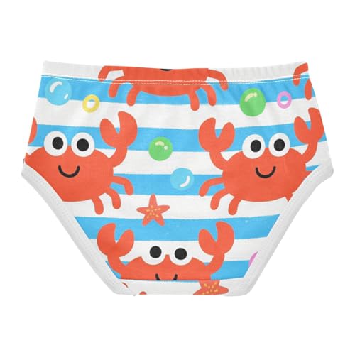 GuoChe Triangle Panties Soft Panties Toddler Cotton Underwear for Toddler in Sizes 2T,3T, 4T, 5T, 6Y and 8Y2