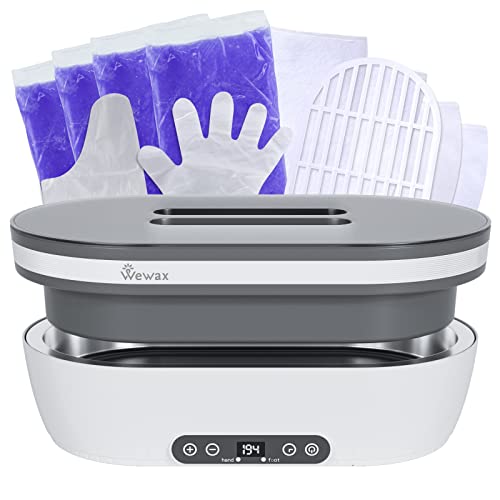 Paraffin Wax Machine For Hand And Feet With 4 Pack Of Paraffin Wax,4500Ml Detachable Pot Paraffin Wax Machine For Paraffin Bath And Arthritis (White) #TOP3