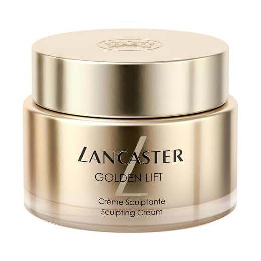 LANCASTER Golden Lift Sculpting Cream | Crema facial antiedad y especialista en revertir el fotoenvejecimiento | Para todo tipo de pieles | 50 ml