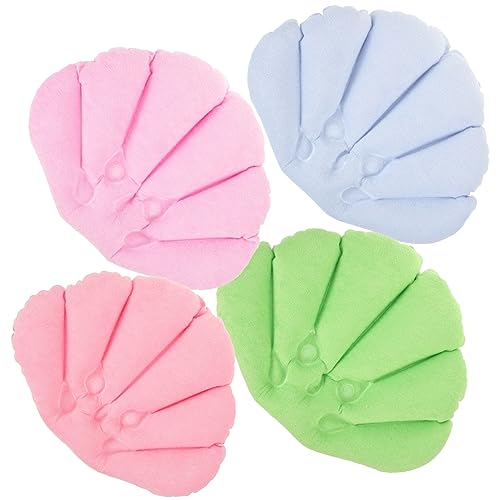 Ipetboom 4 Piezas Bañera Reposacabezas Tina De Baño Bañera De para Recién Nacido Juguete Bandejas De Baño para La Cabeza De La Bañera Esponja De Polivinilo