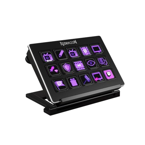 Redragon Streamdeck Streamcraft Ss550 ubN{^ LCDvOC USBڑ