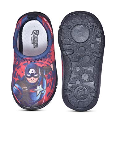 Image of Marvel Avengers Kids Boys Lycra Shoes by Toothless Navy Walking Shoes - 7 Kids UK (24 EU) (8 Kids US) (MAPBLS2773-NAVY)