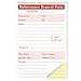 Maintenance Request Book Forms - 5.5 x 8.5 Inch 2 Part Carbonless Maintenance Repair Request Slips - Work Order Forms for Industrial Equipment 100 Pcs