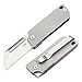 BÖKER PLUS® BabyX Flipper Steel - Mini couteau de poche EDC à roulement à billes avec lame D2