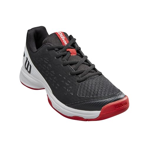 Zapatillas Wilson Rush Pro Junior para niños, protección total contra resbalones en la cancha
