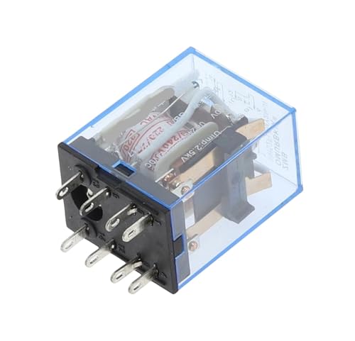 Relais de puissance DPDT 8 broches 5A avec base W pour commutation sûre - 4