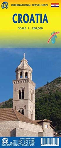 Croatia Travel Reference Map (WP)