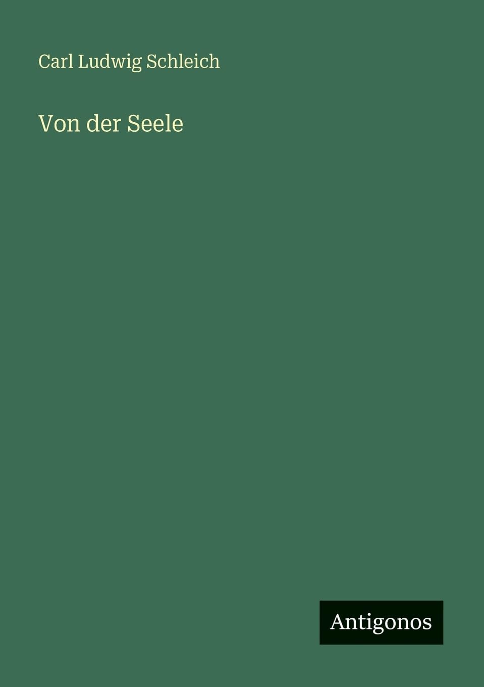 Von der Seele