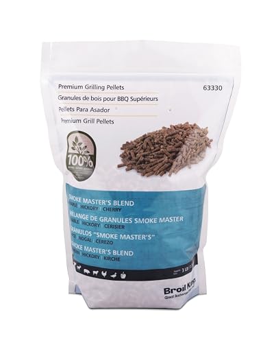 Broil King 63330 Smoke Master's Blend Pellets, 3-lb