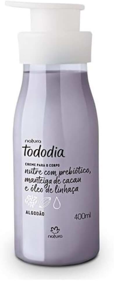 Natura Creme Tododia Nutritivo Desodorante para o Corpo Algodão - 400ml
