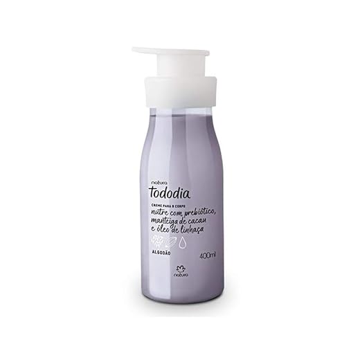 Natura Creme Tododia Nutritivo Desodorante para o Corpo Algodão - 400ml