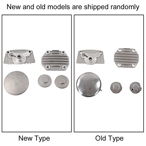 Capa de cabeça de cilindro, conjunto de 5 peças de capa de cilindro para motocicletas 70cc 90cc 110c
