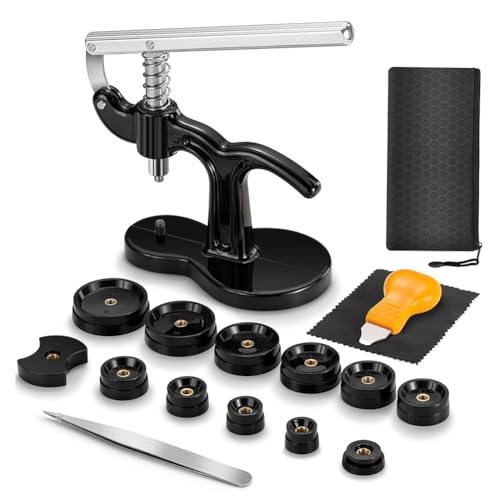 Kit remplacement pile montre à faire soi-même avec 17 outils complets