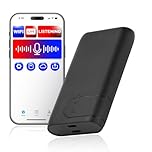 Portable Power Bank Voice Recorder – Remote Live Listening Device, 84 Hour Long Battery Life, Device with USB Charging, Voice Activation - Ideal for Audio Monitoring