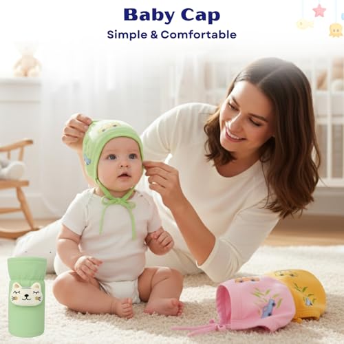 Image of Toddylon Baby Essentials for Newborn Kit (52 in 1) | New Born Set Combo Pack | Hospital Kits for Babies| Newborns Essentials 0-6 Months | Gift Set for Boys & Girls (Yellow)
