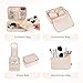 BAGAIL 8 Set Packing Cubes Luggage Packing Organizers for Travel Accessories-Cream