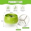 AUAUY Spiralizzatore di Verdure 4 In 1 Taglia Verdure a Spaghetti - Affettatrice a Spirale Vegetale, Affettatrice a Spirale, Grattugia da Cucina per Fare Pasta Vegetale, Cetriolo, Carote Tagliuzzati