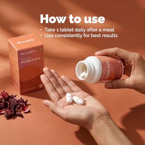 Image of PCOS Care Tablets | Myo-Inositol with α-Lactalbumin for Enhanced Absorption | With Liposomal Magnesium and B12 | Supports Weight Management & Fertility