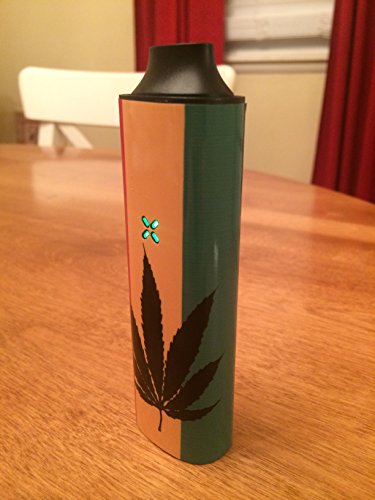 Rasta Pot Leaf Decal For Pax 1 Vaporizers - Glossy Vinyl Sticker #TOP2