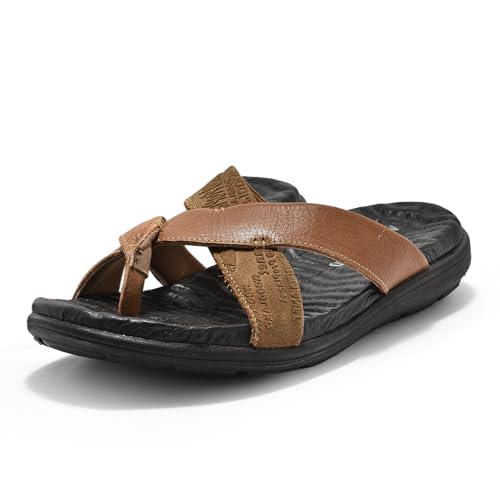 Image of Woodland Men's Leather Slippers