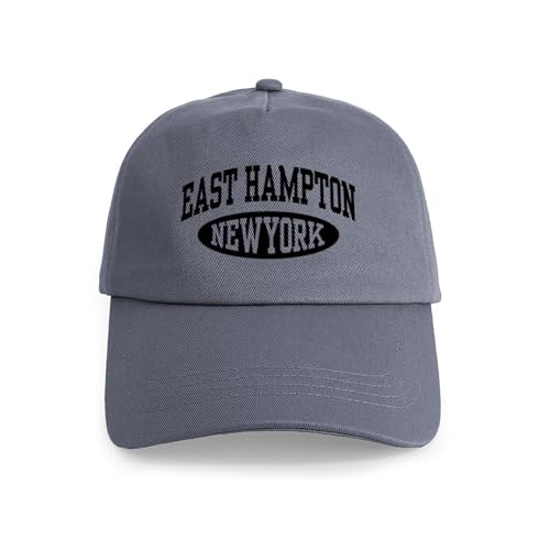 CafePress East Hampton NY Cap Unique Adjustable Baseball Hat Gray