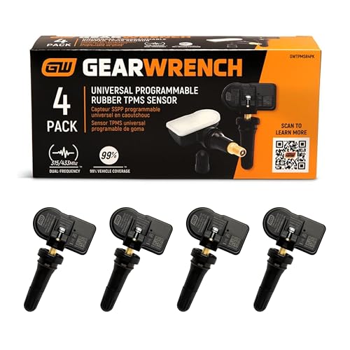 GEARWRENCH Universal TPMS Sensor 4-Pack