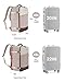 LOVEVOOK Travel Backpack For Women, 40L Carry On Backpack, Airline Approved Personal Item Travel Bag, Travel Essentials Water Resistant Daypack Weekender Bag Fits 17