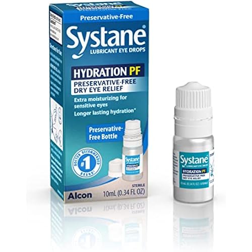 Systane Hydration Lubricating & Hydrating Eye Drops, 0.34 fl oz, Pack of 1