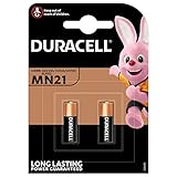 Pilas alcalinas especiales Duracell mn21 se han diseñada para su uso en mandos a distancia inalámbricos, timbres inalámbricos y sistemas de seguridad (alarmas y localizadores)