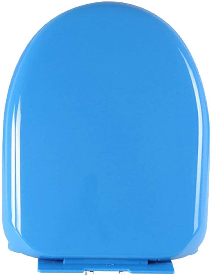Toilet Lid Thicken General Purpose Old Fashioned VUO Type Pp Board Toilet Seat Cover, Multiple Colors, Blue-U (Blue U)