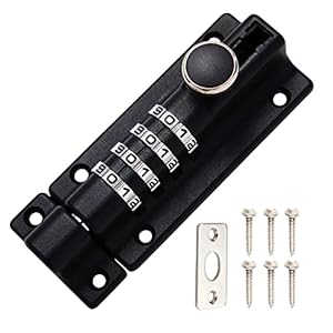 Nivaobi Zahlenschloss mit 4-stelligem Code