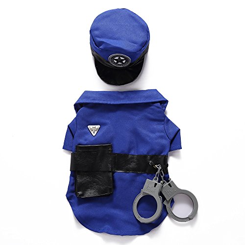 Disfraz de Policía para Perro Talla M S-Lifeeling miniatura 2
