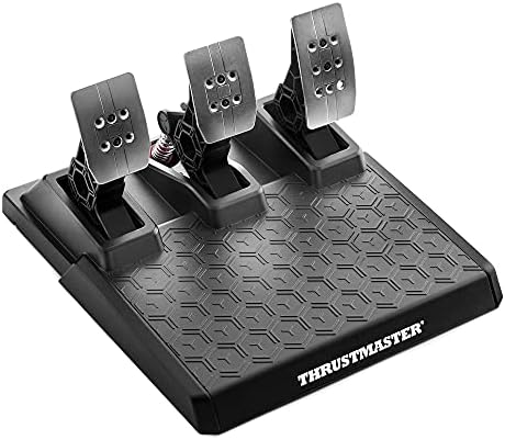 Thrustmaster T3PM, Magnetic Pedals, PS5, PS4, Xbox One, Xbox Series X|S, PC, 4 Pressure Modes, 100% Metal Pedal Heads, Weighted Base