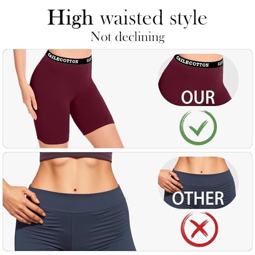 CAILECOTTON Boy Shorts Underwear - Boxers, Boyshorts Panties, Womens Boxer Briefs - Image 4