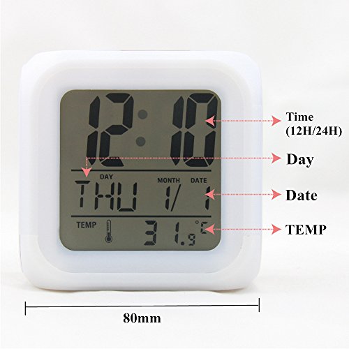 Bofy Led Alarm Clock Australia Koala Pattern Personality Creative Noiseless Multi-Functional Electronic Desk Table Digital Alarm Clock For Unisex Adults Kids Toy Gift #TOP5