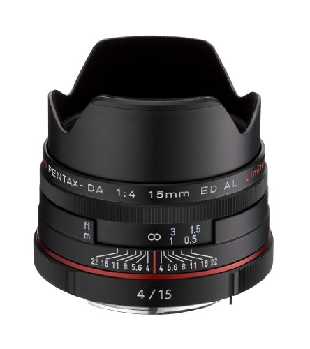 Objectif 15 mm f/4.0 Pentax 21740 HD DA pour éliminer le manque de recul - 2