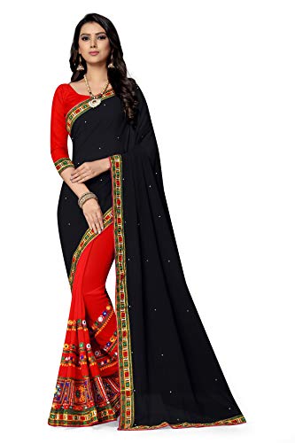 Image of SERONA FABRICS Ethnic Saree (or) Sari for Women, Ideal for Wedding, Party, Festive & Daily Wear