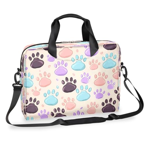 Bolso para portátil 16 pulgadas con estampado de patas