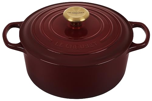 Le Creuset Enameled Cast Iron Signature Round Dutch Oven, 3.5 qt., Rhone